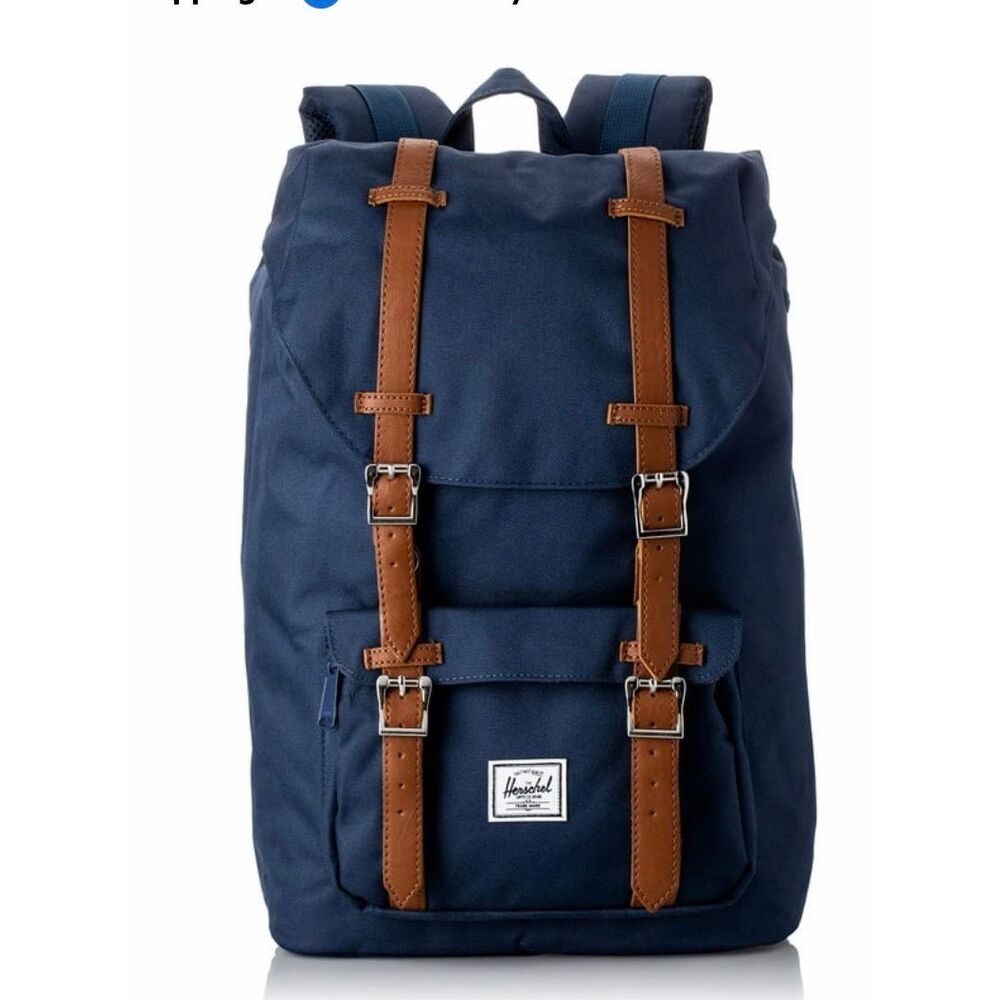 HERSCHEL SUPPLY CO Navy Blue Little America Large Capacity Backpack